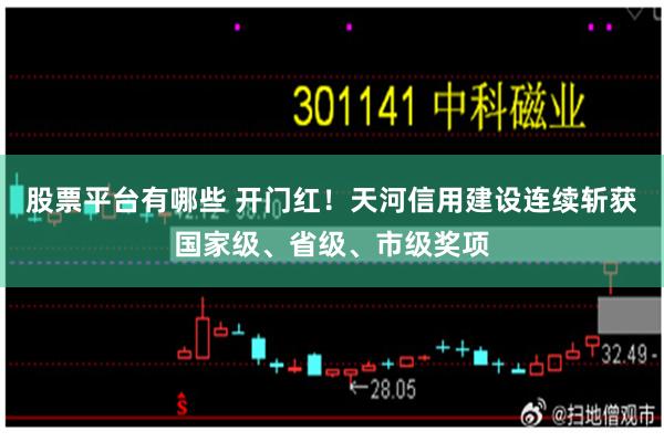 股票平台有哪些 开门红！天河信用建设连续斩获国家级、省级、市级奖项